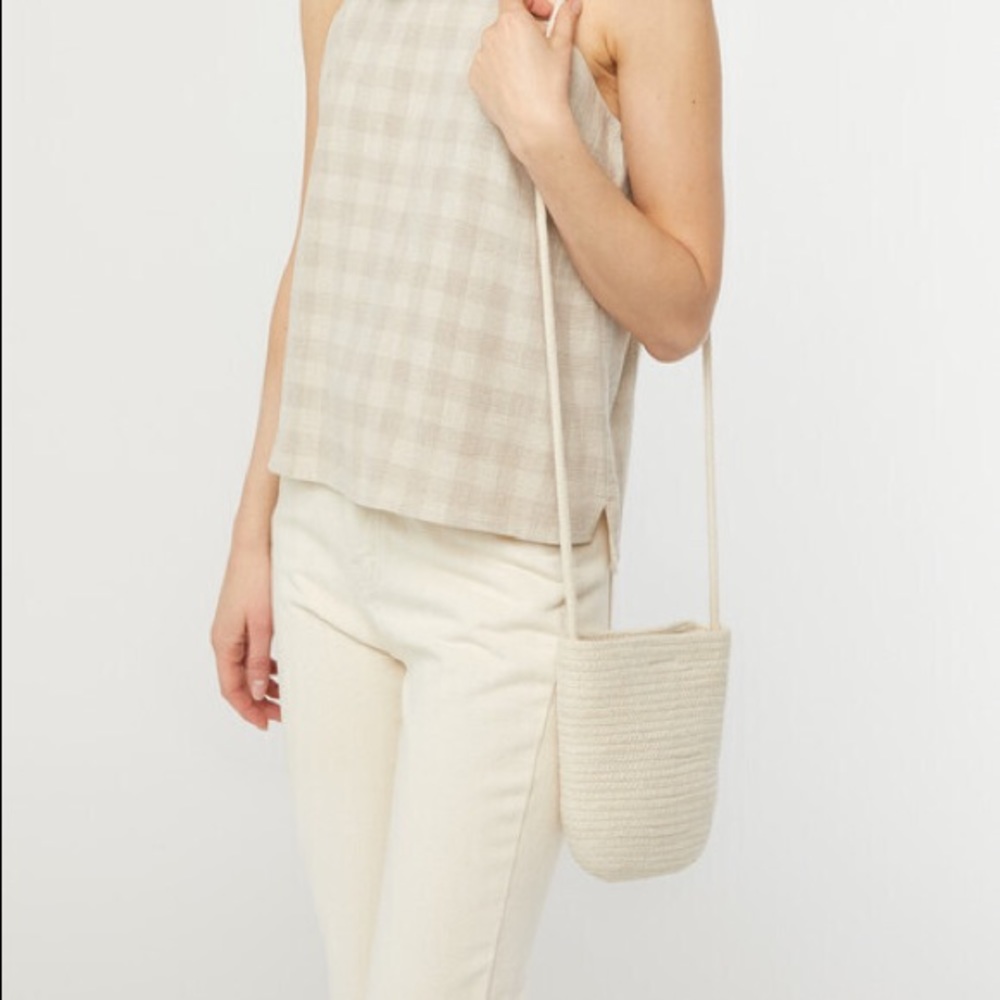 OAK + FORT rope corssbody handbag